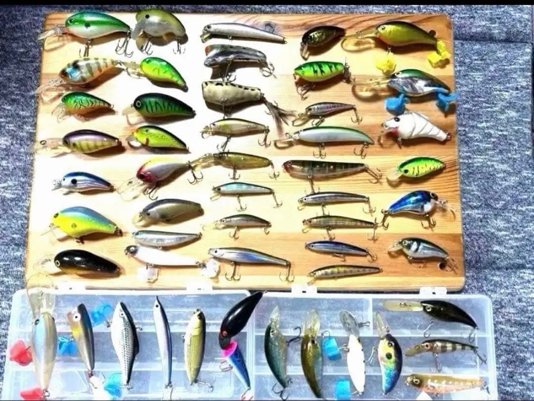 バス釣り引退　ルアーまとめ売り　バス釣りセット　ルアーセット　OLDルアー　など