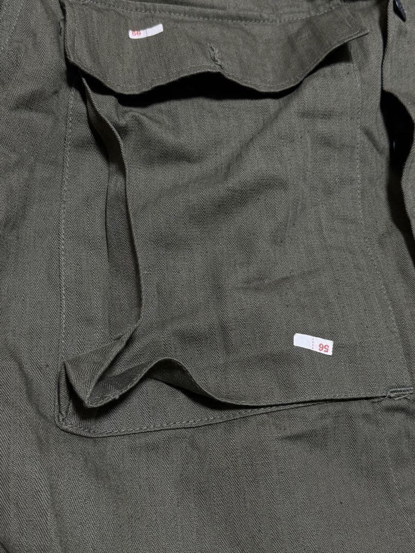 米軍 実物 M-43 HBT ジャケット 34R