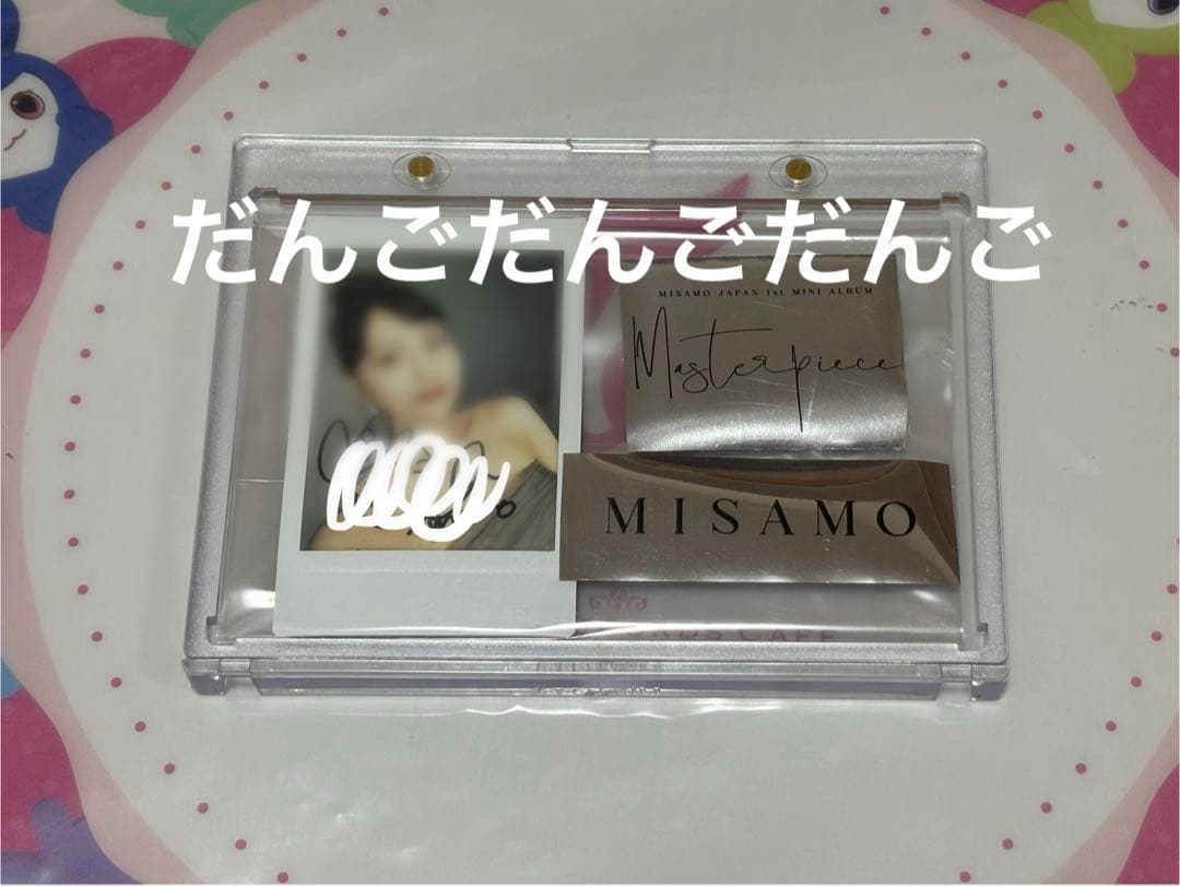 MISAMO サイン入りチェキ ポラロイド モモ MOMO twice