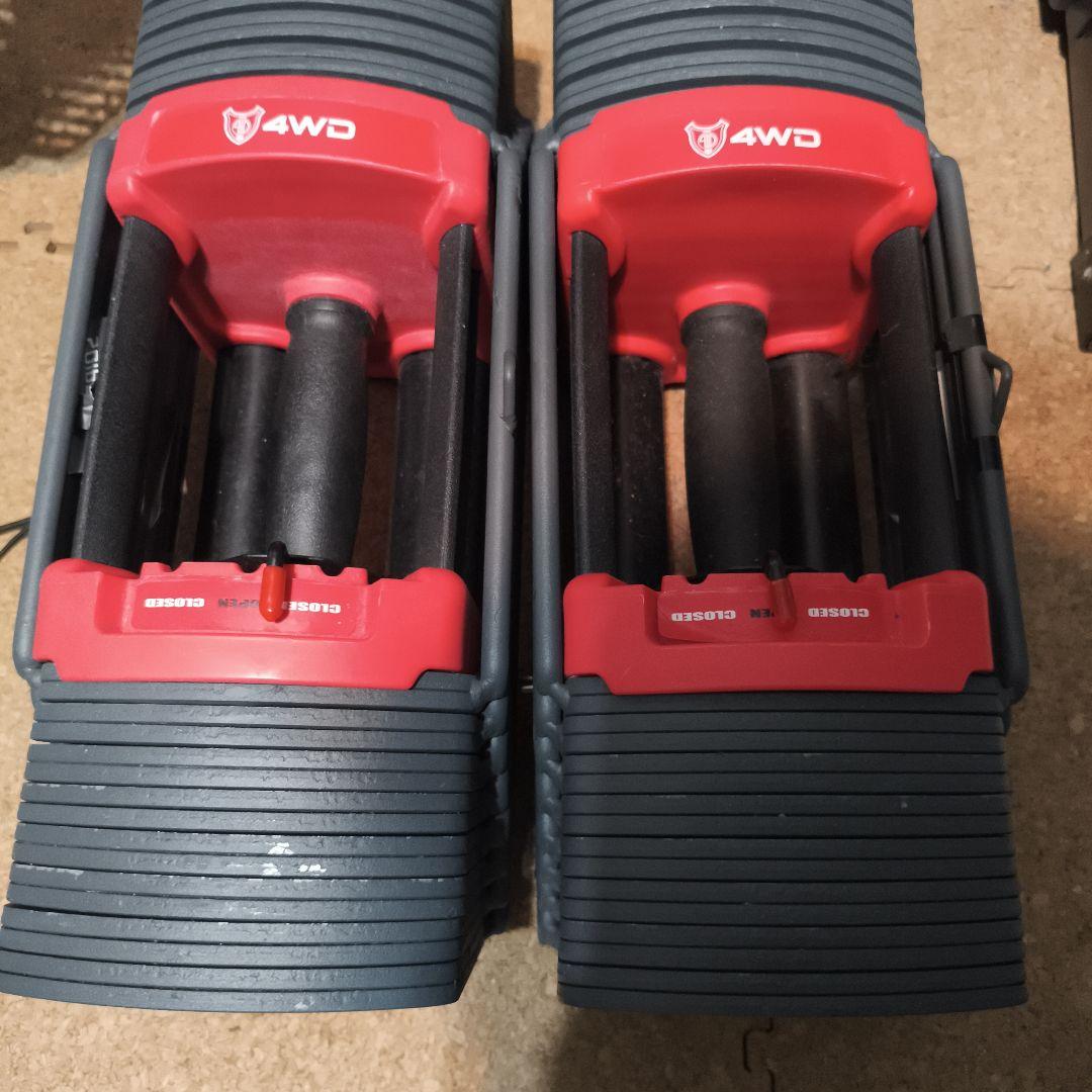 ②可変式ダンベル　40キロ✖︎2