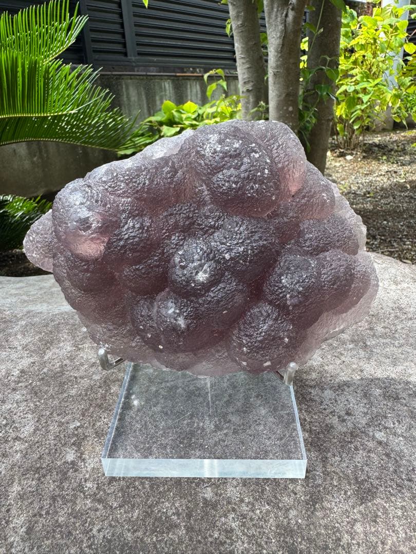 パープルフローライト原石