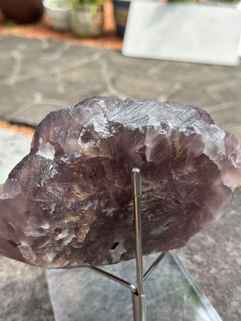 パープルフローライト原石