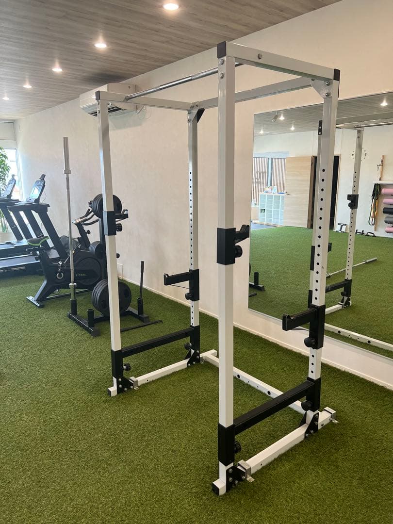パワーラック ディップスバー付き調整可能フック付き