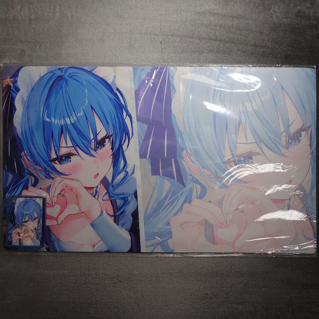 α1 ホロライブ メイド服&ハート&照れ 星街すいせい スリーブ&プレイマット