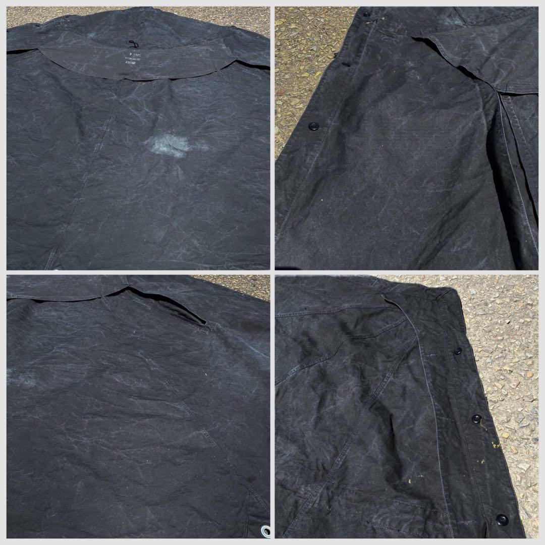 希少 ポーランド軍 テント ポンチョ ブラック 軍幕 キャンプ アウトドア