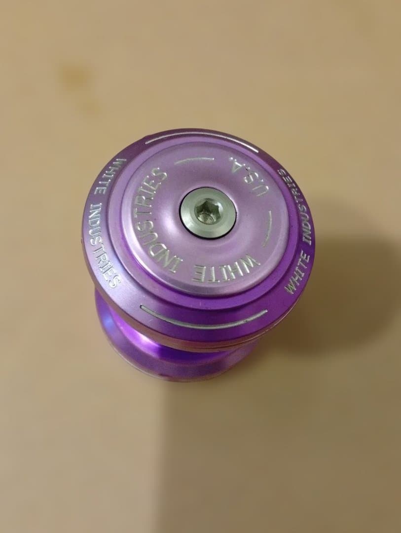 White Industries ヘッドセット 1-1/8\" パープル