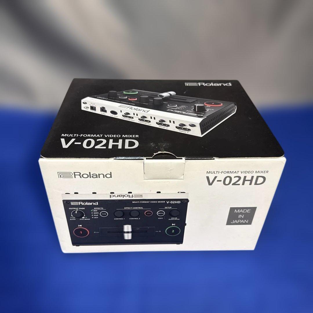 配信機器・PA機器・レコーディング機器 Roland V-02HD