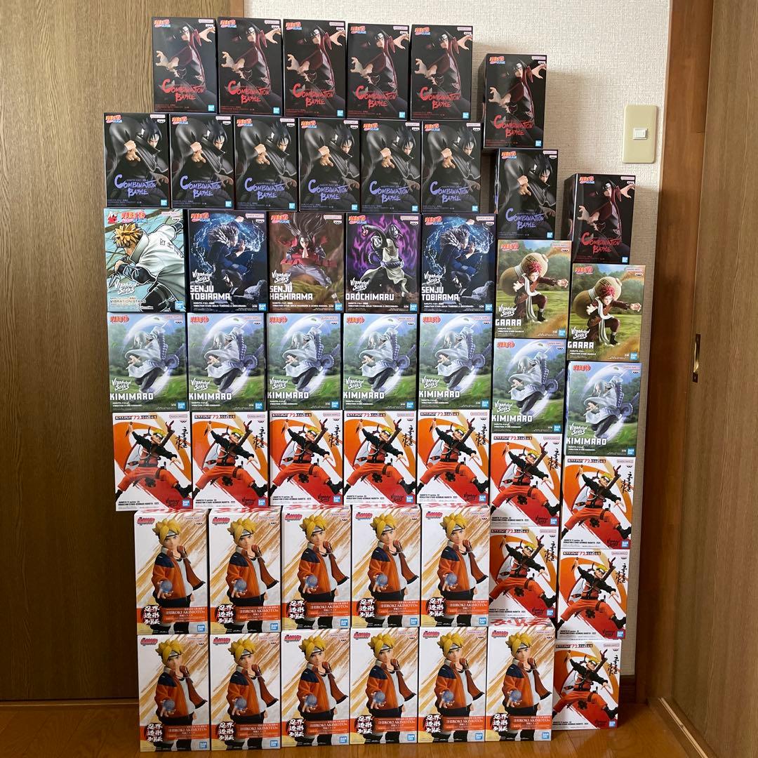 19 ナルト　フィギュア　君麻呂　ボルト　大蛇丸　柱間　扉間　ミナト　我愛羅