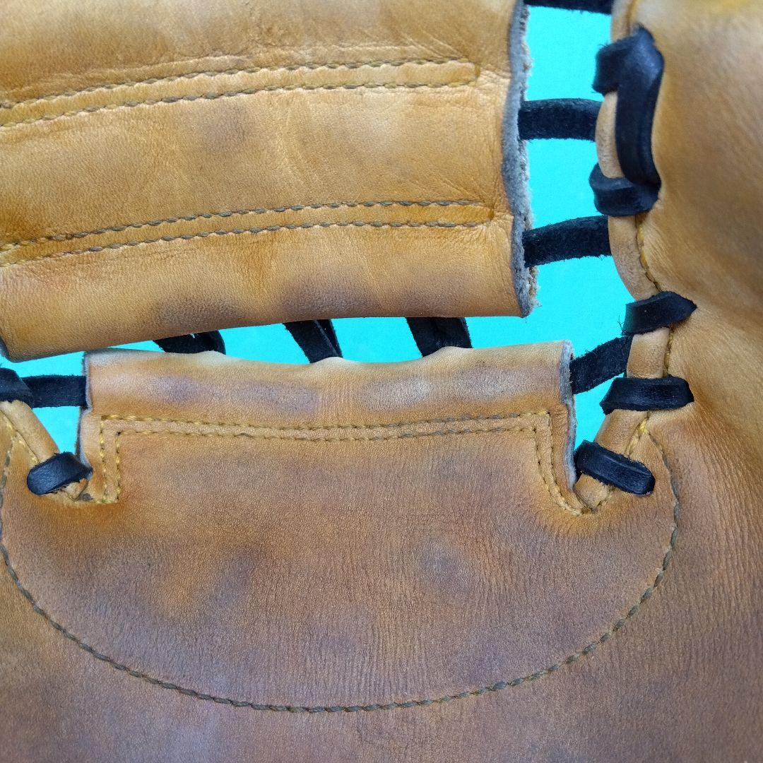 【美品】野球 グローブ 軟式 一般 キャッチャーミット ハタケヤマ