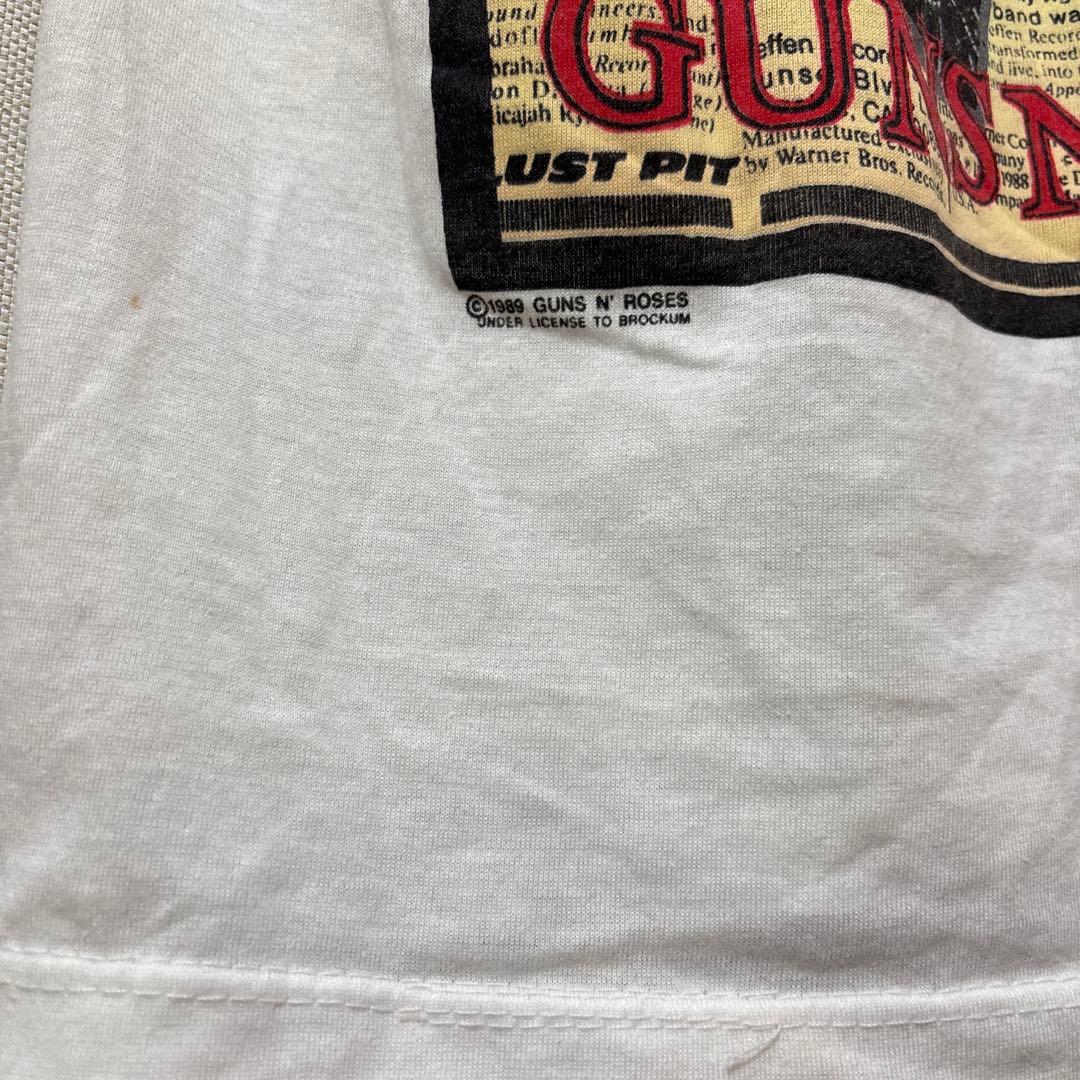 W AxL Rose Guns N' Roses ヴィンテージTシャツ