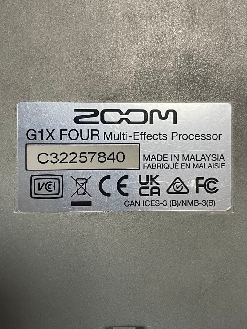 【値下げ】ZOOM G1X FOUR マルチエフェクター