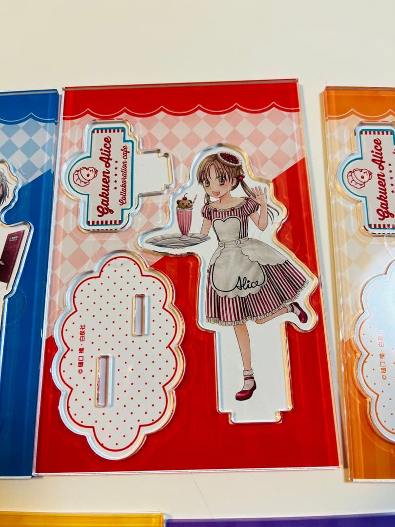 学園アリス コラボカフェアクスタコンプリートセット新品未使用品