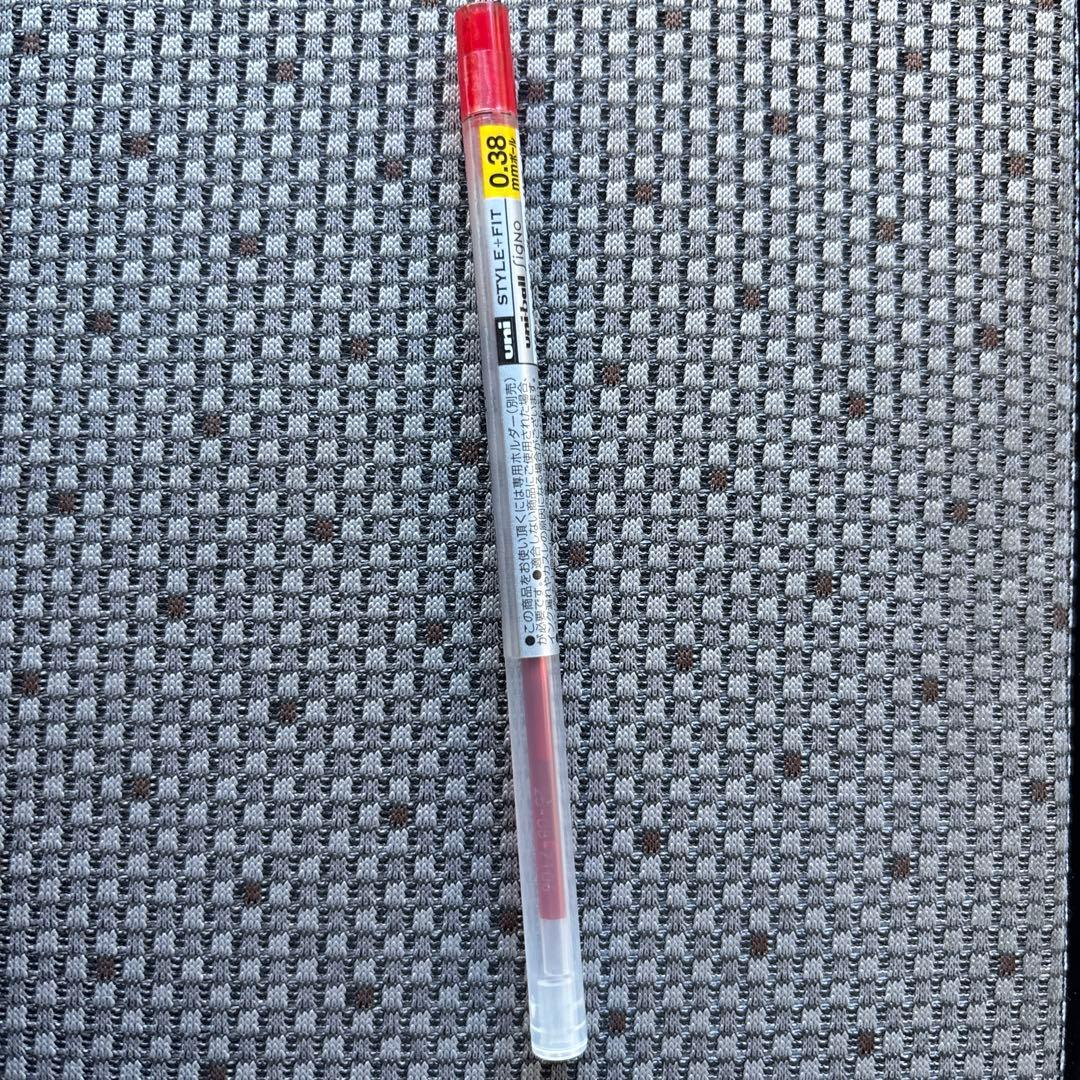 赤色ボールペン替え芯 0.38mm