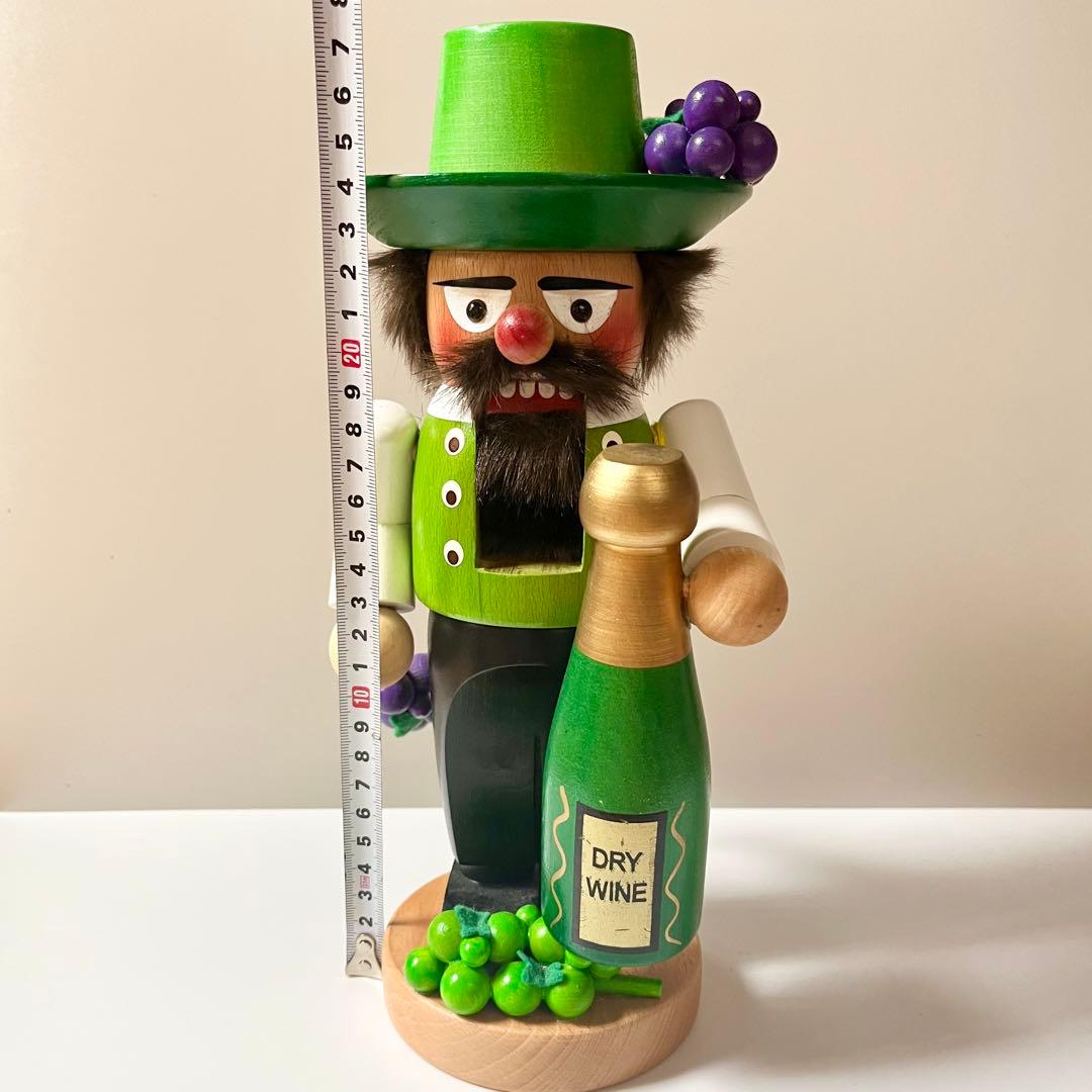 ドイツ STEINBACH シュタインバッハ くるみ割り人形 ワイン ぶどう