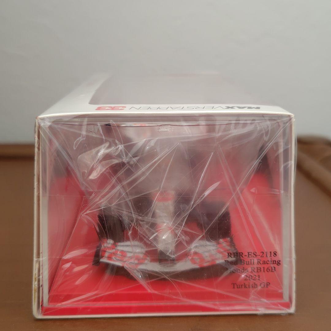 ユーロスポーツ別注　レッドブル　RB16B　2021トルコGP フィギュア付き
