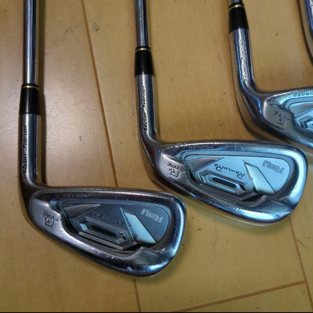RomaRo(ロマロ)Ray TYPE-R+ アイアン 2020 4本セット