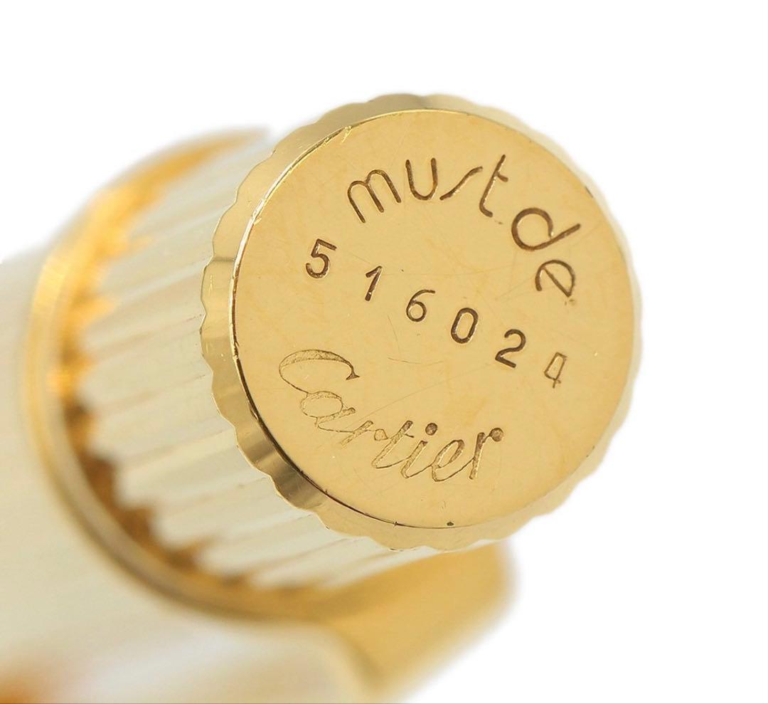 R2628 美品 カルティエ マスト ロゴ ボールペン