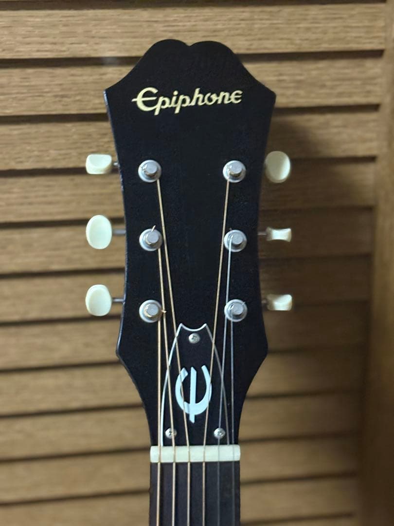 ラスト追い値下げ！！【牛骨仕様•美品✨】エピフォン☆EJ-45！茶色！