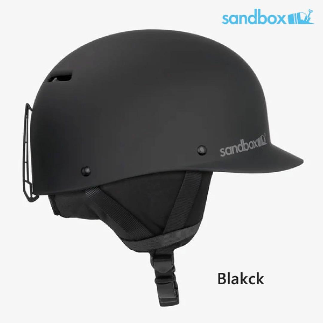 【新品未使用】sandbox ヘルメット ブラック L/XL