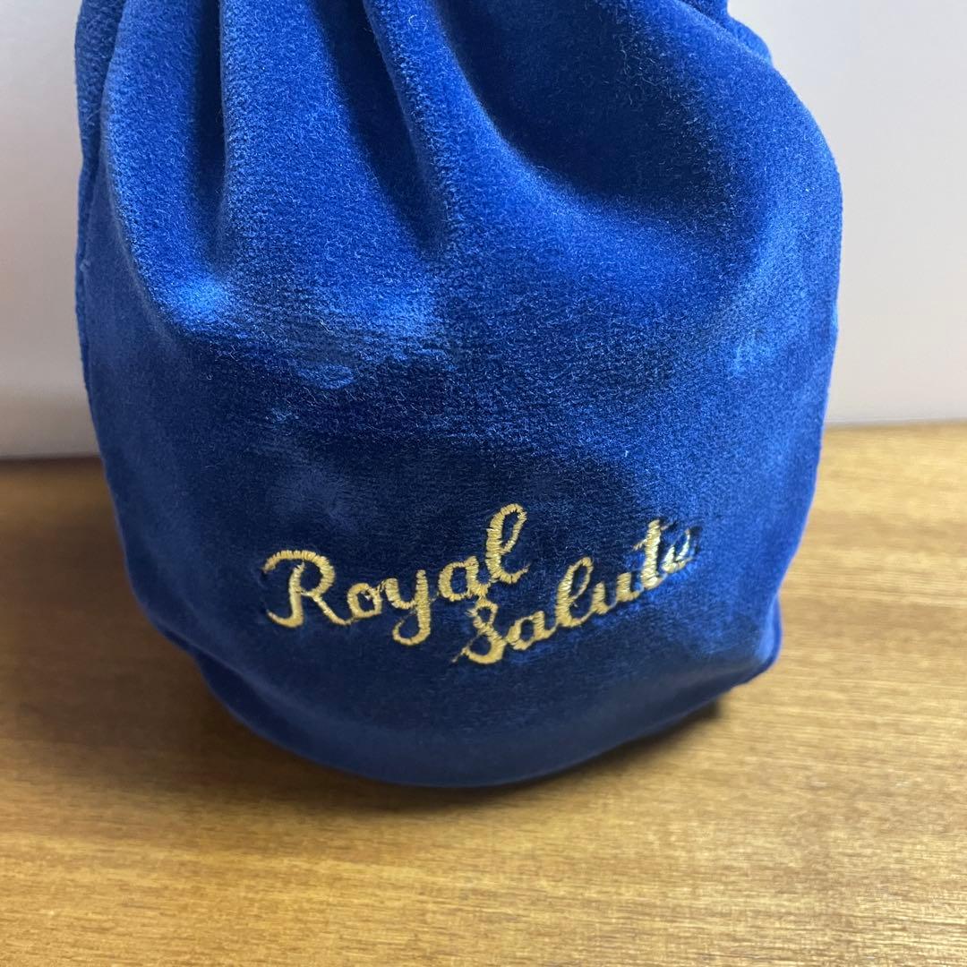 【未開封】ロイヤルサルート　21年　スコッチウイスキー　青ボトル　箱・袋付き