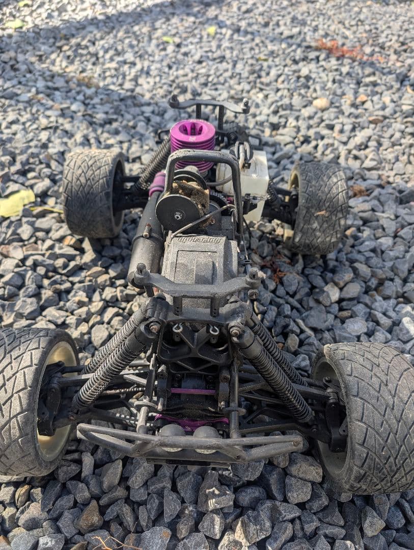 【ジャンク、現状渡し】Savage X ガソリンエンジンRCカー