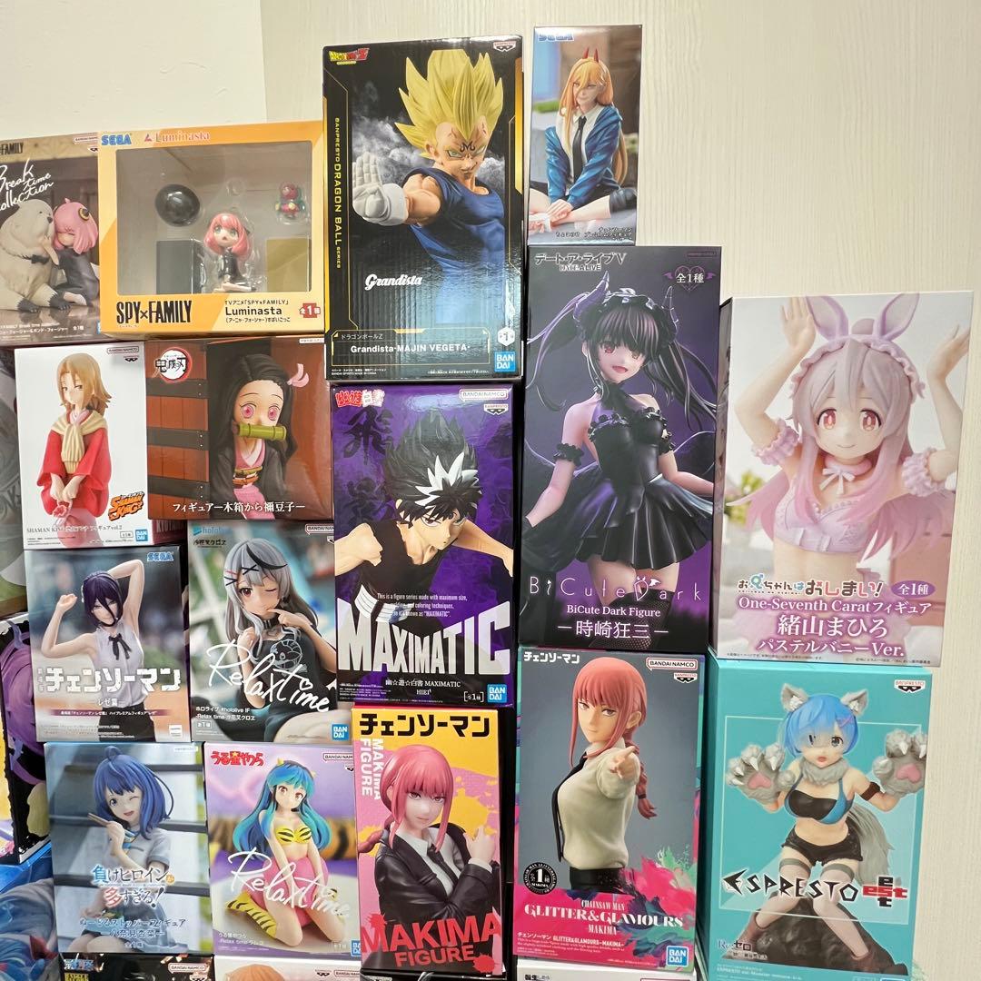 人気フィギュア24個まとめ売り（ドラゴンボール、ワンピース、レゼ、美少女など）②