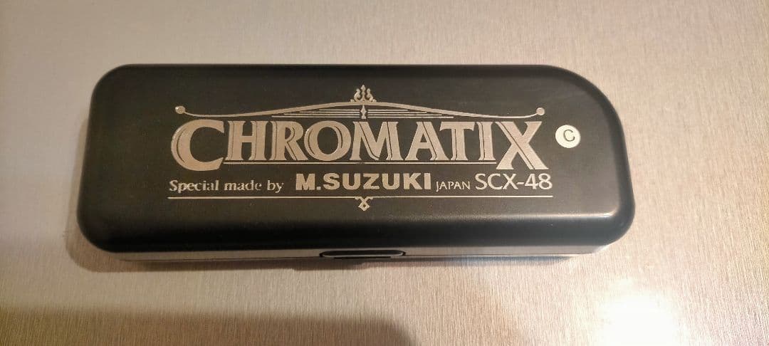 suzuki クロマティックハ−モニカ　scx-48 スライドオイルつき