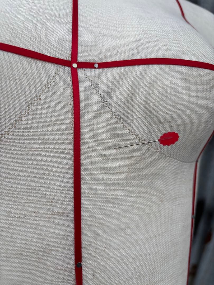 夢八トルソー　トルソーボディマネキン　ボディーライン入り洋装ソーイング卓上