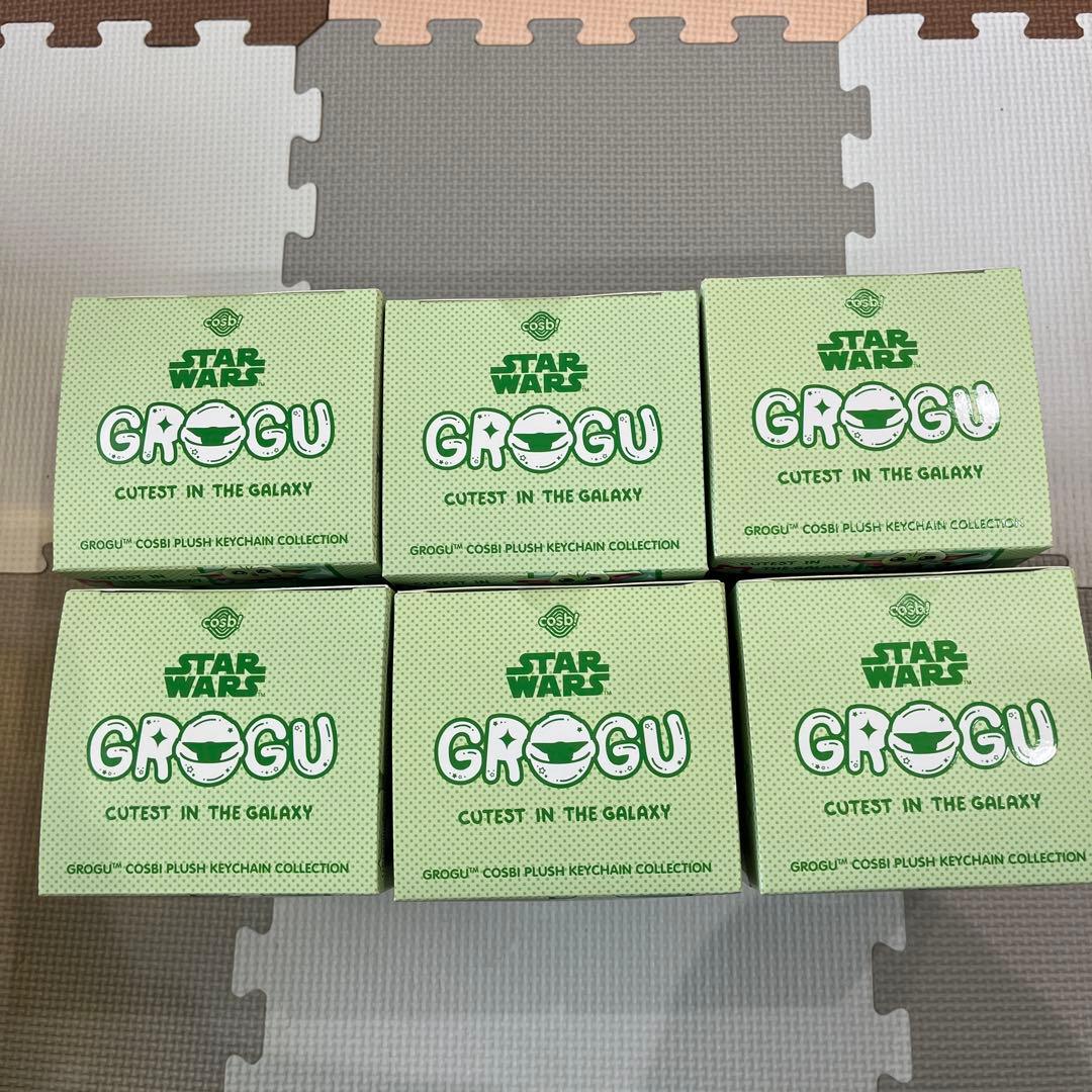 Cosbi Star Wars Grogu Plush Keychain 6個