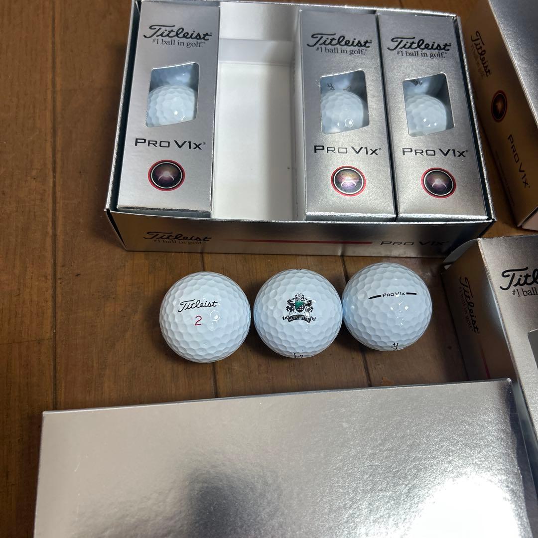 【新品】2025最新モデル　タイトリスト PRO V1x ホワイト 3ダース