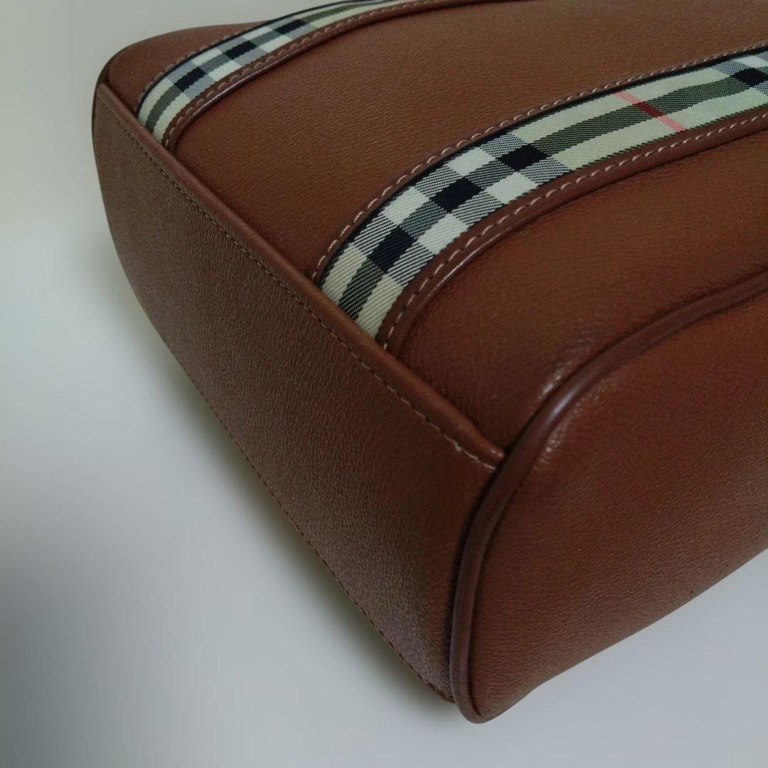 Burberrys　バーバリー シューズバッグ ブラウン ノバチェック ゴルフ
