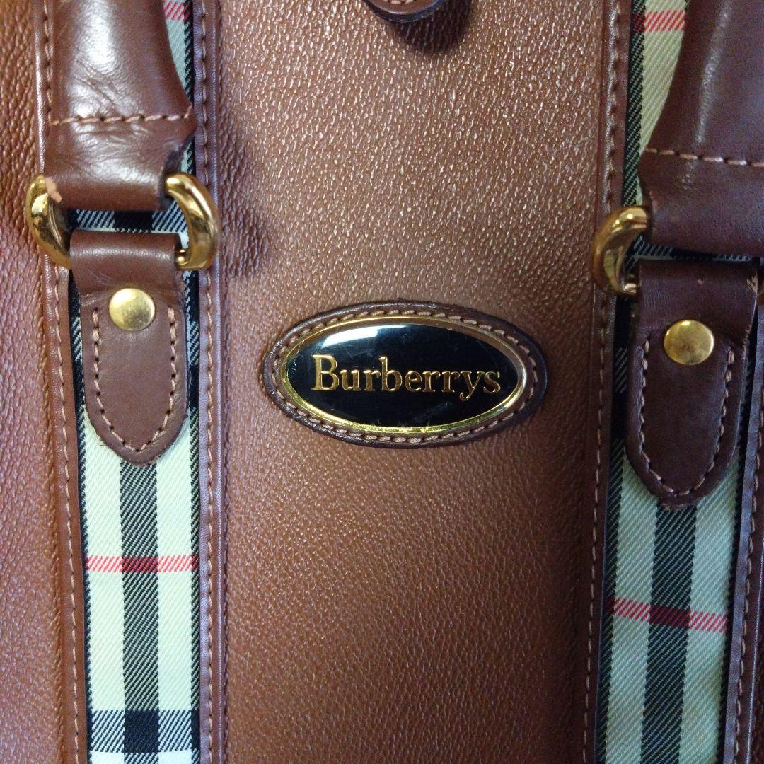 Burberrys　バーバリー シューズバッグ ブラウン ノバチェック ゴルフ