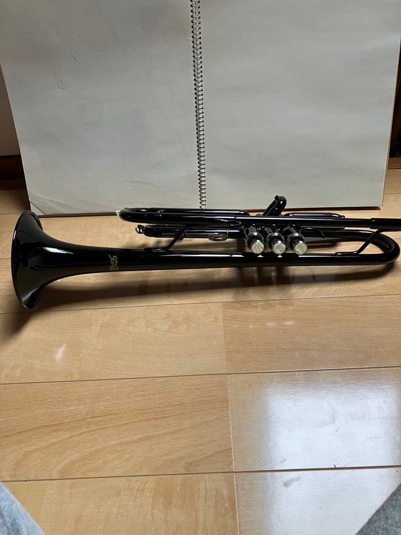 ケルントナートランペット 本体 黒色 ケース付き