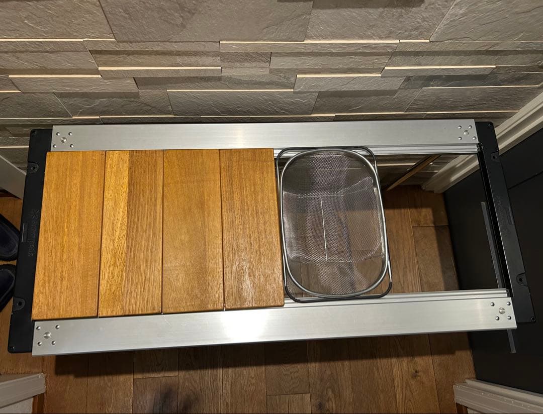 スノーピーク　IGT　アイアングリルテーブルロング　 660脚　4本と社外ザル他