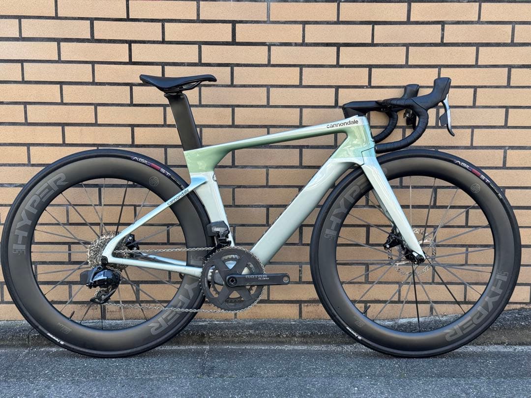 キャノンデール　システムシックス　スラム　etap 完成車　カーボンホイール