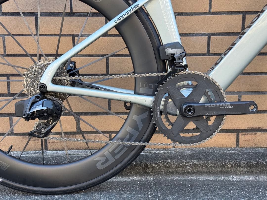 キャノンデール　システムシックス　スラム　etap 完成車　カーボンホイール