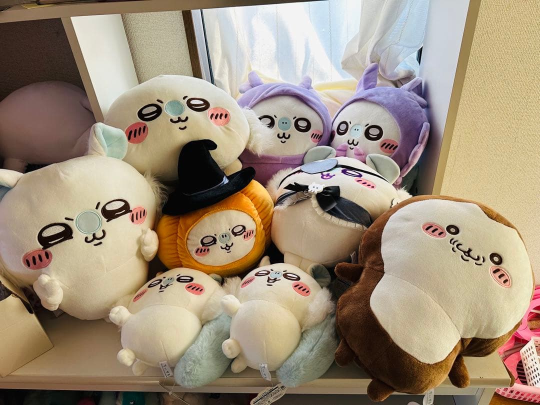 ちいかわ モモンガ カブトムシ ぬいぐるみ 9点まとめ売り