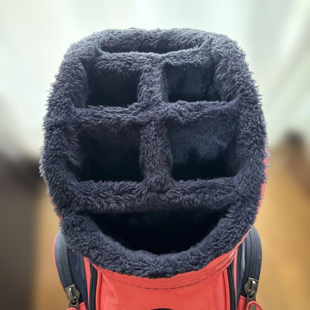 PEARLY GATES キャディバッグ ネイビー/ピンク