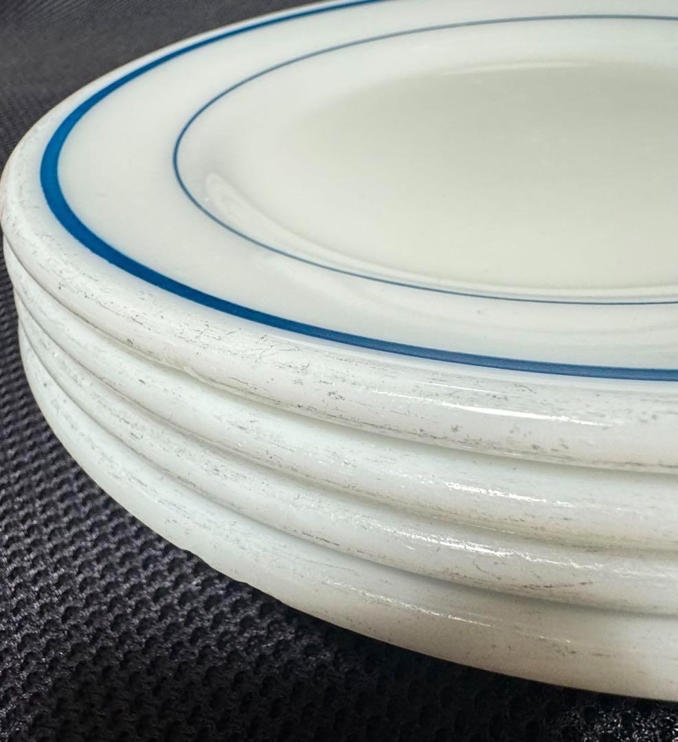 い*め様 米軍 実物 OLD PYREX プレート 海軍②