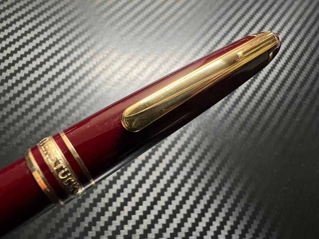 未使用に近い モンブラン 164 クラシック ボルドー ボールペン