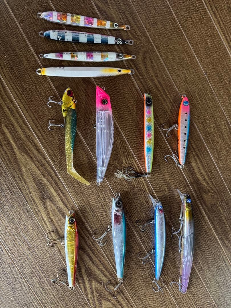 青物ショアジギセット14点セット　#ブローウィン #モンスターショット