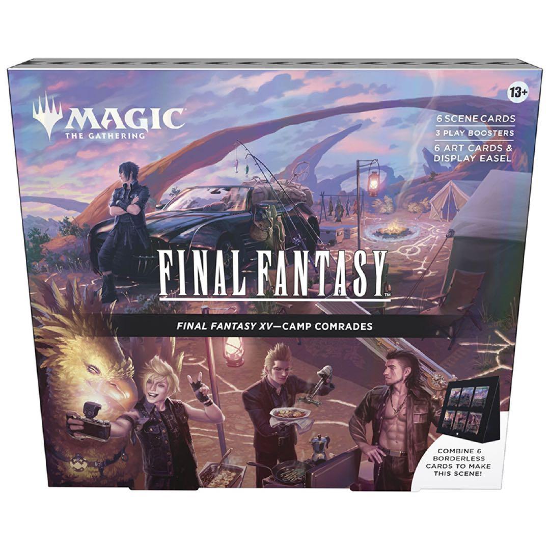 【新品未開封】 英語版 FF 15 キャンプの仲間たち シーン・ボックス mtg