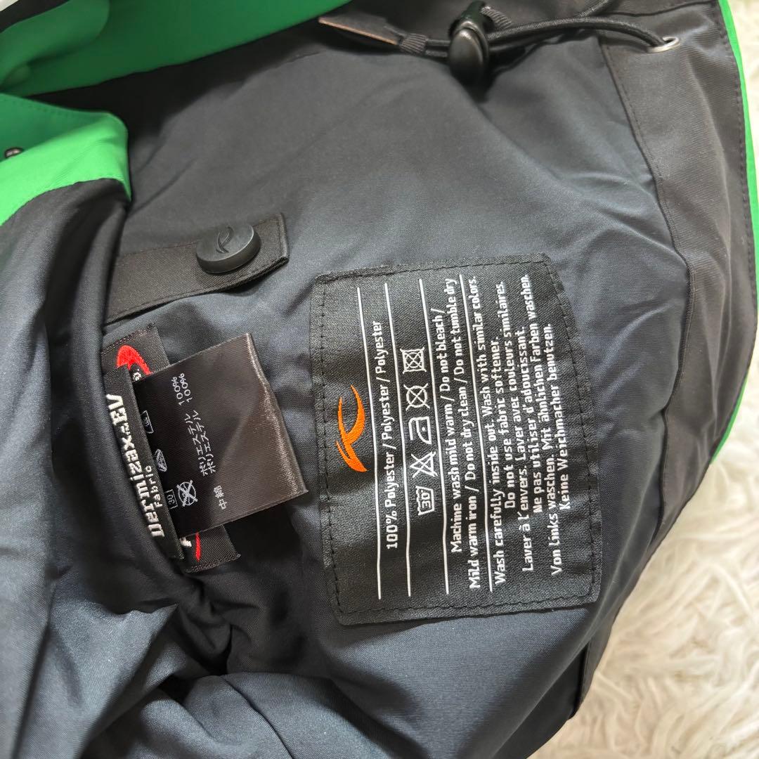 KJUS ジャケット ブルゾン グリーン スノボ スキー 防寒 ジップ