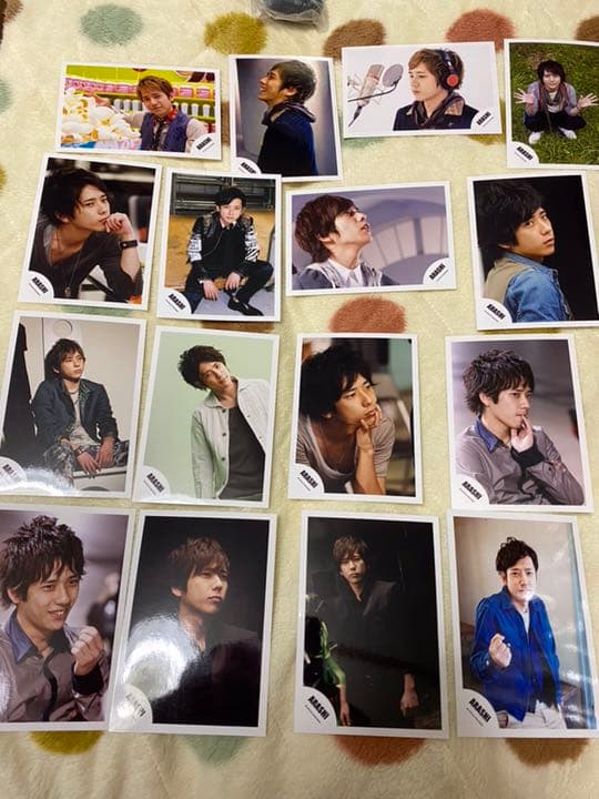 嵐 公式写真 二宮和也 櫻井翔 オフショ  Jロゴ嵐ロゴ有 113枚セット