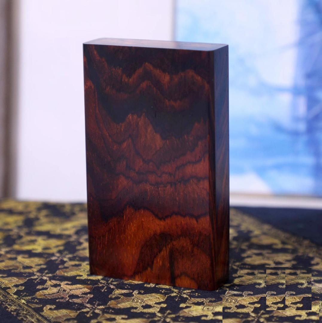 天然木 無垢材 シガレットケース｜一点物 木目が美しい｜手作り 煙草ケース