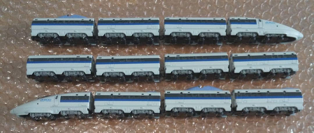 12両セット 初回限定版❗️500系 新幹線 のぞみ編成 Bトレインショーティー