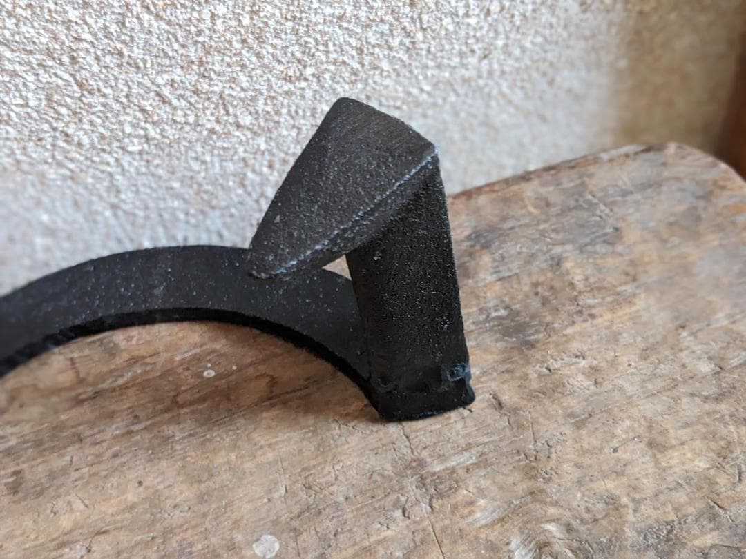 【人気商品　五徳大2個】五徳　鉄製　三ツ爪 五徳大　 約7寸　火鉢 鉄 風炉