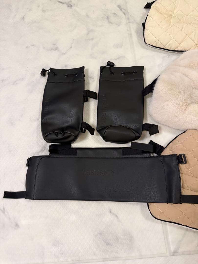 【美品】エアバギー　ドーム3 グレーツイード　レギュラー、アクセサリー多数