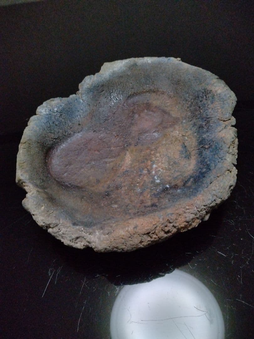 【備前焼 ３足皿】伝統工芸士  森本 桂／送料込み！