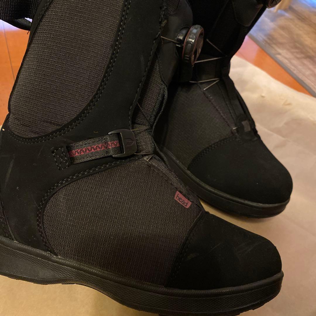 mow⭐︎Head スノーボードブーツ ブラック 24.5〜25.5